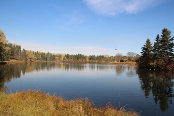 October Day On The Lake, William Hawrelak Park, Edmonton, Alberta