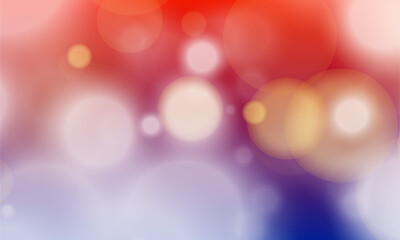 Obraz premium Abstract shiny blurred lights background stock illustration