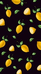 Wallpaper for smartphone or tablet for a background or cover with of slices and lemon. Juice and fresh fruit.