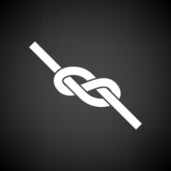 Alpinist Rope Knot Icon