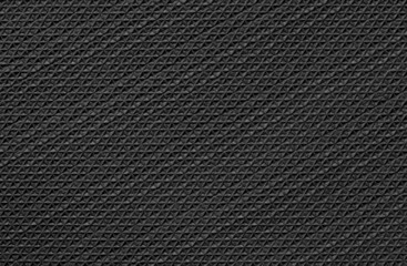 Black rubber texture background with seamless pattern.