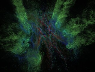 Imaginatory fractal background Image