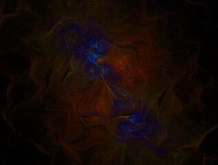 Imaginatory fractal background Image