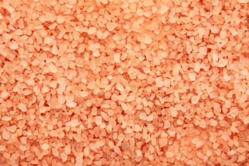 Yellow sea salt background for text. Spa