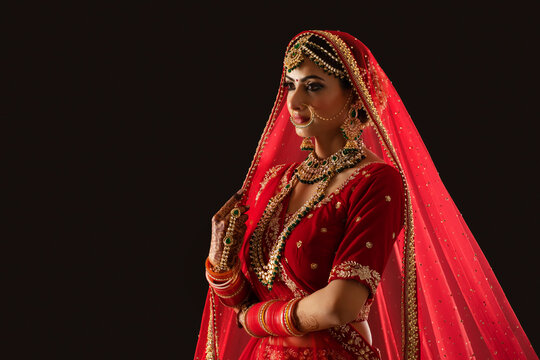 Portrait of an Indian Bride	