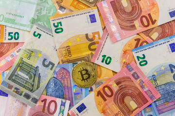 Bitcoin together other current money from Europe. New forms of investment. Digital money