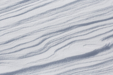 Fototapeta premium Natural snowy background. Natural snowy surface.