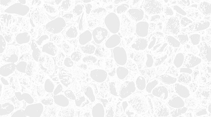 Fototapeta na wymiar Abstract pebbles background in light grey color, wax bump effect. Template for banner, cover, presentation, flyer, poster, web design, website, invitations.
