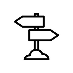 direction board arrow