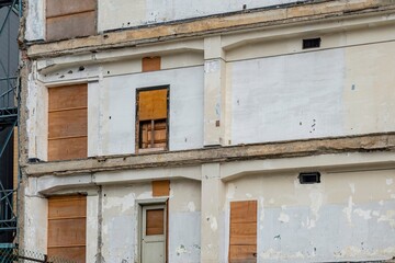 Demolish site in Taipei City