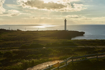 Sunset in Okinawa Japan