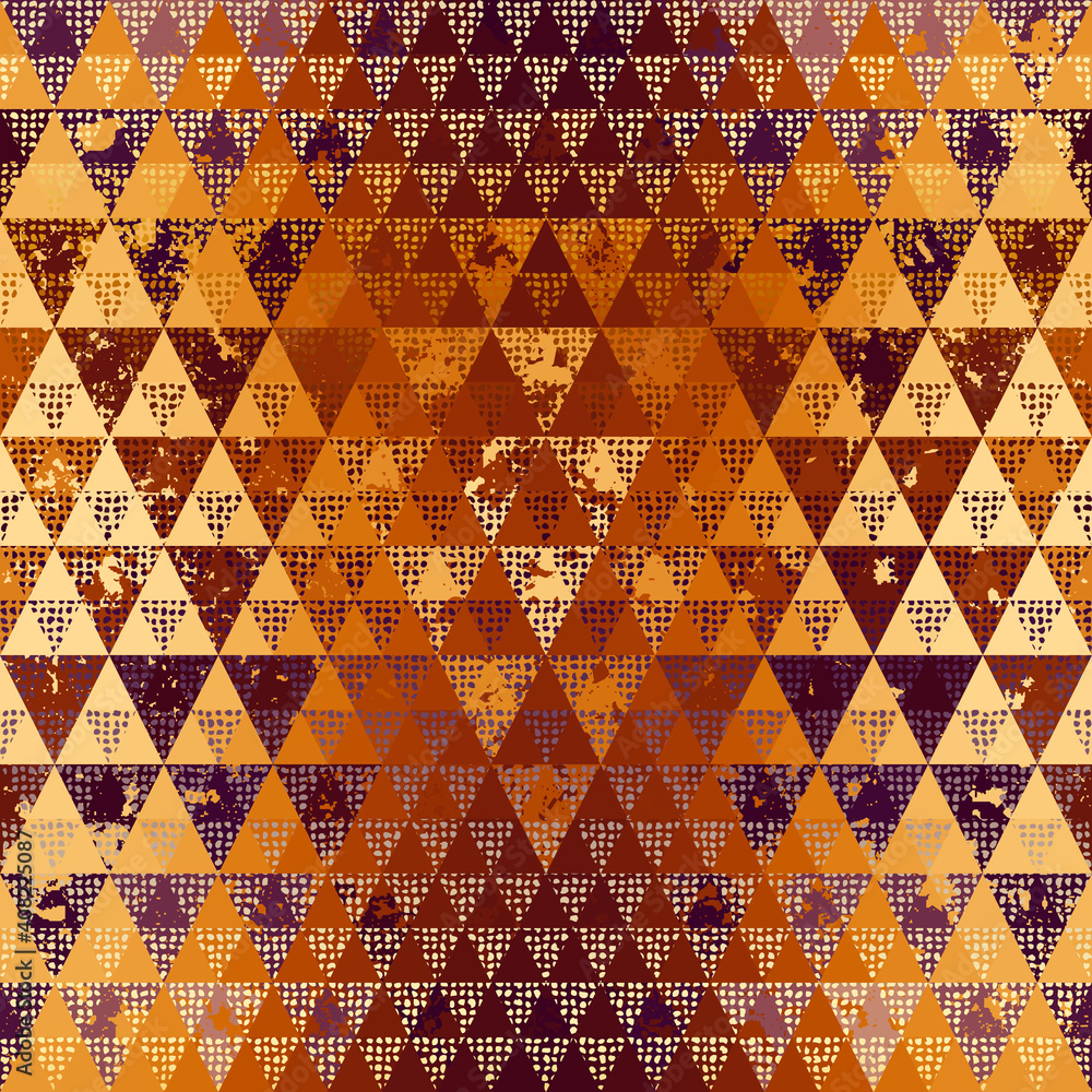 Aufkleber seamless abstract geometric pattern. aztec ornament. vector image.