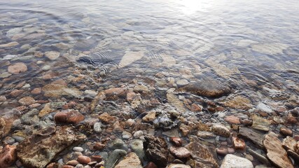 stones on the beach