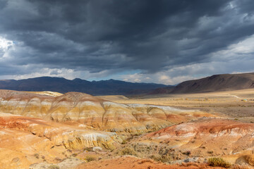 Storm in the montains