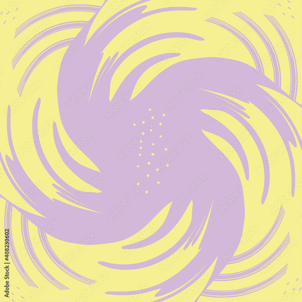 Poster abstract yellow and purple pattern background vector design