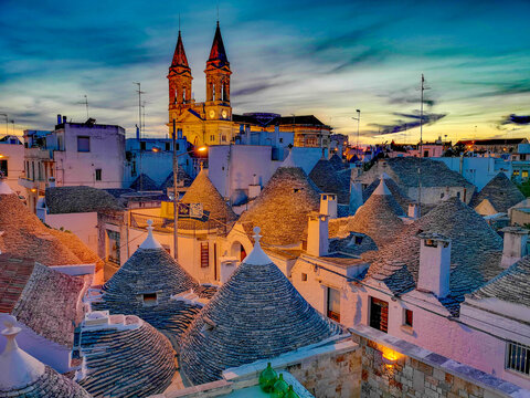 Alberobello Italien Trulli