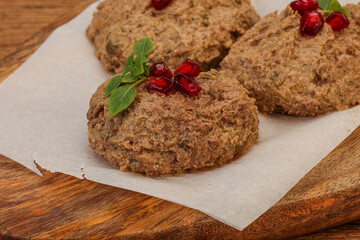 Georgian cuisine - pkhali from beans