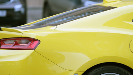Car body details. Background image for web design
