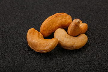 Natural organic Cashew nut heap