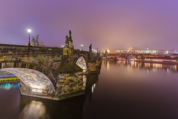 Charles bridge in Prague - Czech Republic