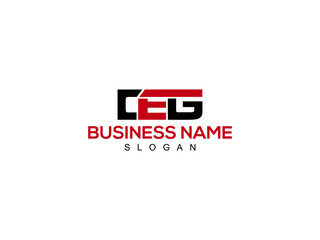 Fototapeta CEG logo vector And Illustrations For Business obraz