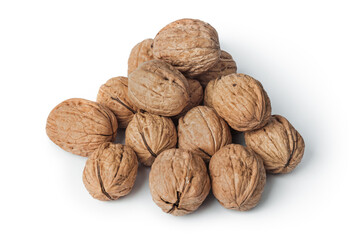 Ripe walnuts