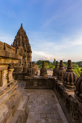 Prambanan temple near Yogyakarta on Java island - Indonesia