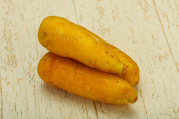 Natural food - Raw Yellow carrot
