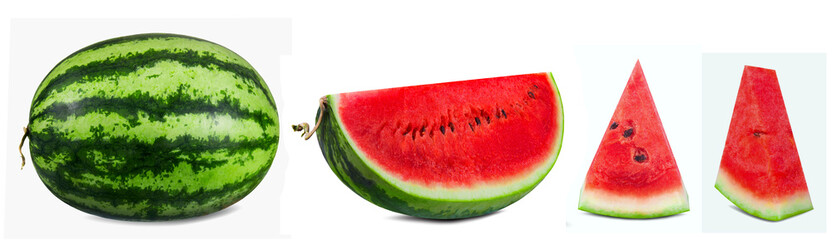 Watermelon isolated on white background