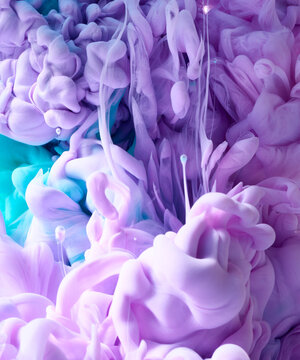 Abstract bright paint splash background © Nik_Merkulov