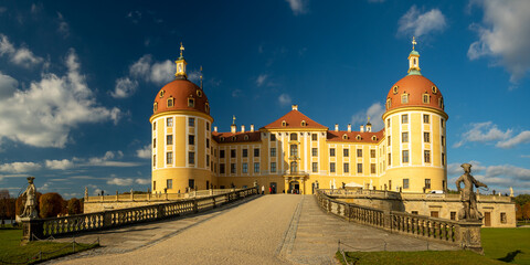 Fototapeta na wymiar Moritzburg Castle , Saxony, Germany.