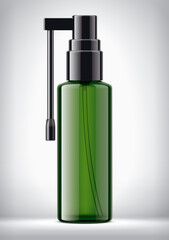 Sprayer bottle on background