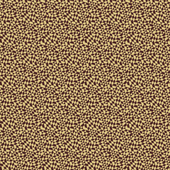 Geometric vector pattern with colored triangles. Geometric modern ornament. Seamless abstract brown and golden background