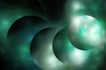 Abstract color dynamic background with lighting effect. Fractal texture. Fractal art