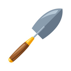Illustration of garden shovel.