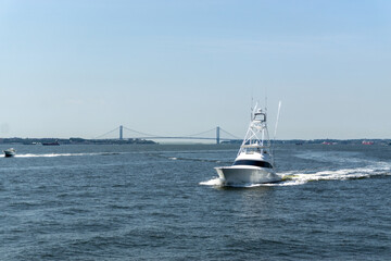 New York City Center from Statue of Liberty National Park