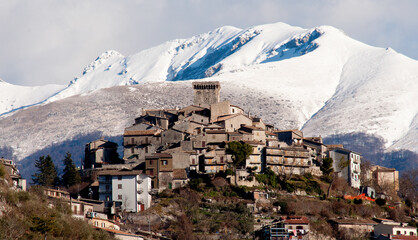 Town of Trevi nel lazio (Italy)