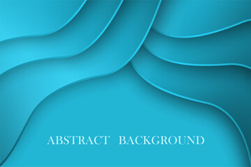 Abstract metallic blue frame design innovation concept layout background