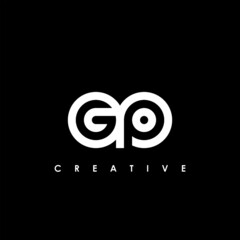 GP Letter Initial Logo Design Template Vector Illustration