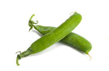 green peas isolated