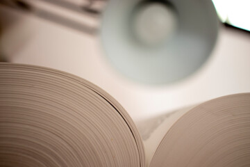 open book on a table