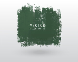 Vector illustration grunge brush style paint coloured blank banner.