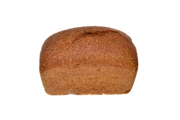 wheat bread isolated on white background