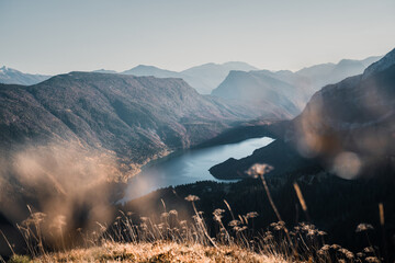 mountain landscape in the Cima Tosa area, near Molveno and Andalo
