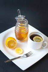 When preparing baked goods or desserts, all ingredients and spices are intended for a home baker, honey, milk, eggs, sahor, flour, cinnamon, star anise.