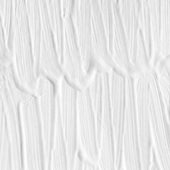 Obraz premium 3 d texture of white paint with handmade brush strokes, decor elements for modern design. Abstract background for screensaver template and wedding card in gray gradient.