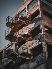 old abandoned building