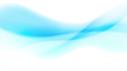 Abstract blue liquid flowing elegant waves background