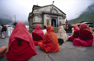 Templo de Kedarnath, Himalaya Garhwal, Uttarakhand,Uttar Pradesh,India.