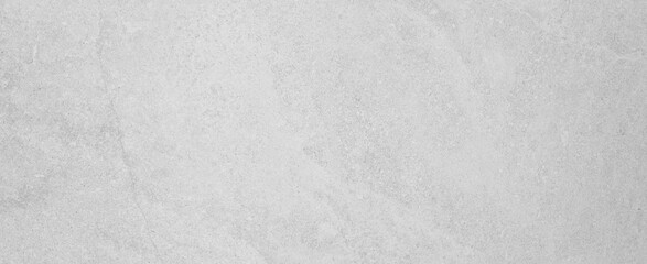 Carreaux de pierre naturelle polie gris blanc grunge brillant / dalles de terrasse / panorama de bannière de fond de texture de béton de granit